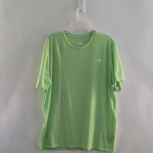 The North Face Men's Large Bright Green Short Sleeve Tee - NWOT
